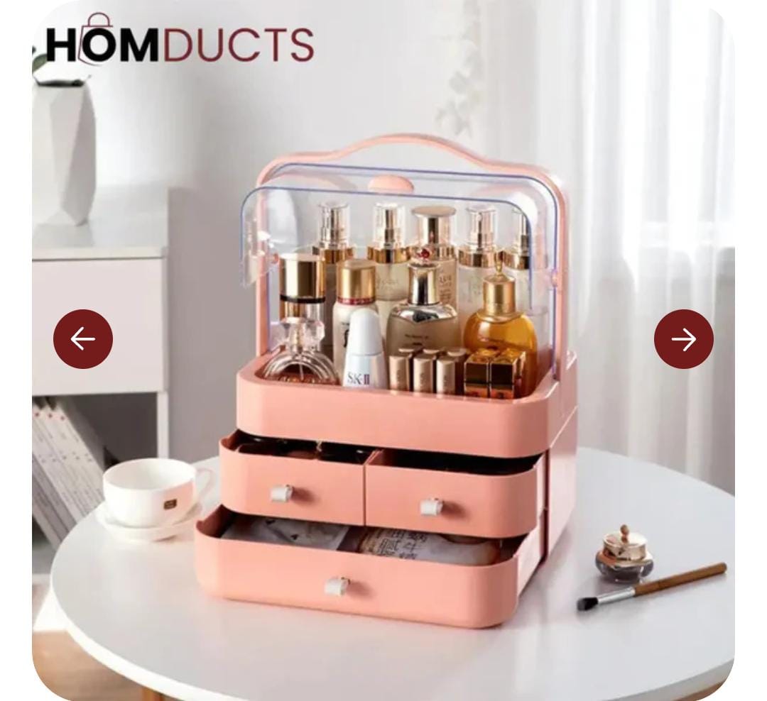 Multifunctional Dustproof Makeup Or Cosmetic Organizer