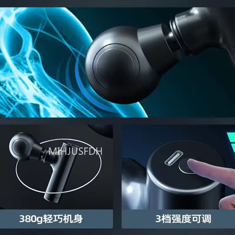 Mini Fascia Gun Rechargeable Handheld Muscle Massager
