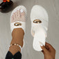 Breathable Mesh Mary Jane Slip-On Shoes