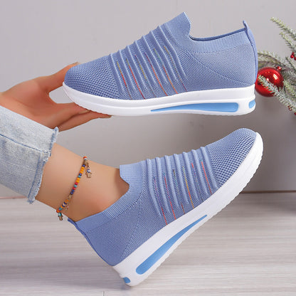 Women's Slip-On Fly Woven Shoes