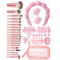 Professional Makeup Brush and Powder Puff Set 46 Pieces