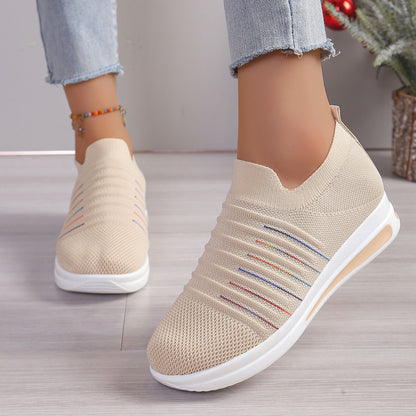 Women's Slip-On Fly Woven Shoes